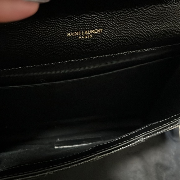 YSL Cassandre Matelasse Flap Pouch Wristlet - Picture 3 of 7